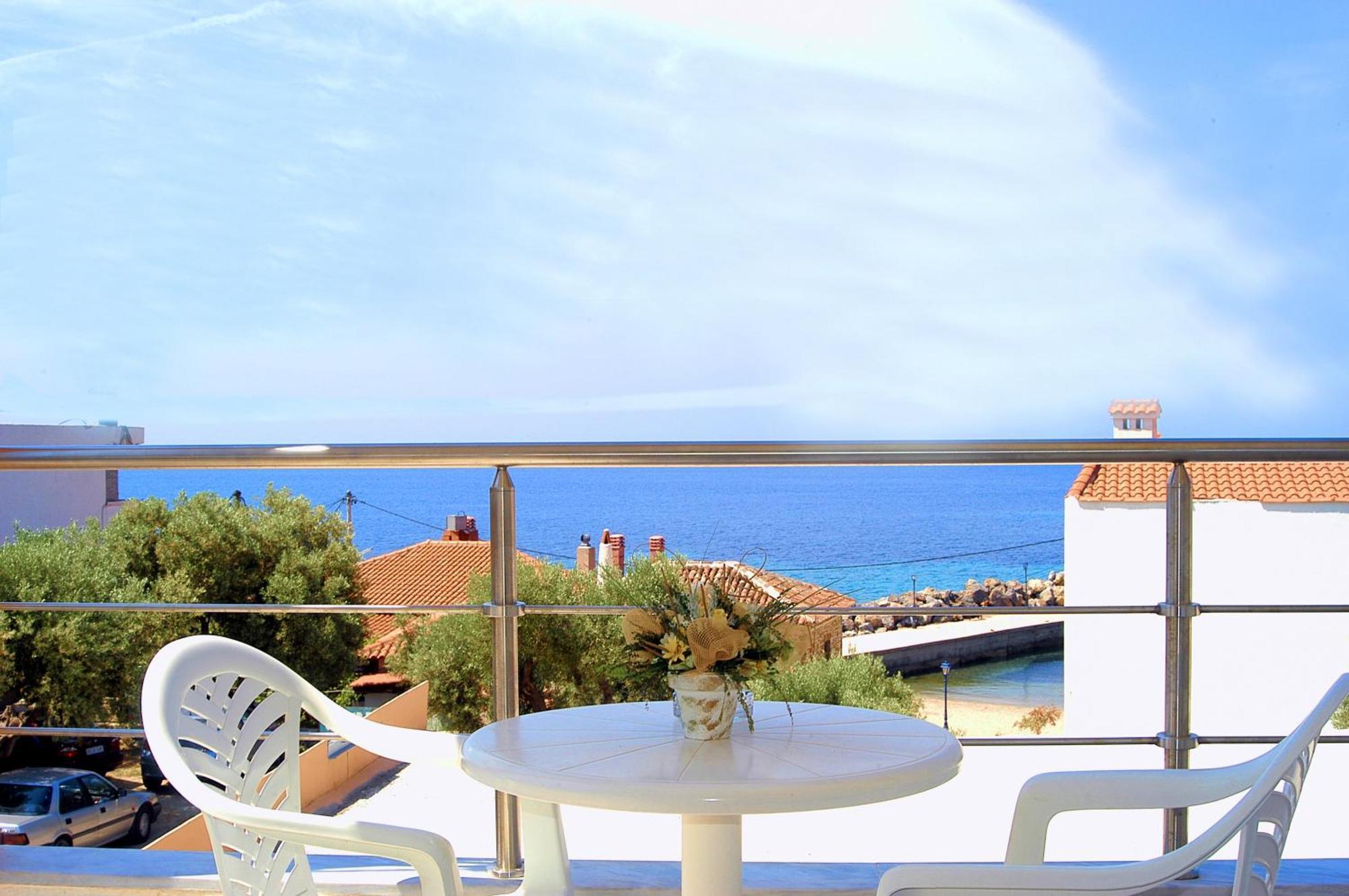 Xenios Loutra Village Beach Hotel 아기아 파라스케비 외부 사진