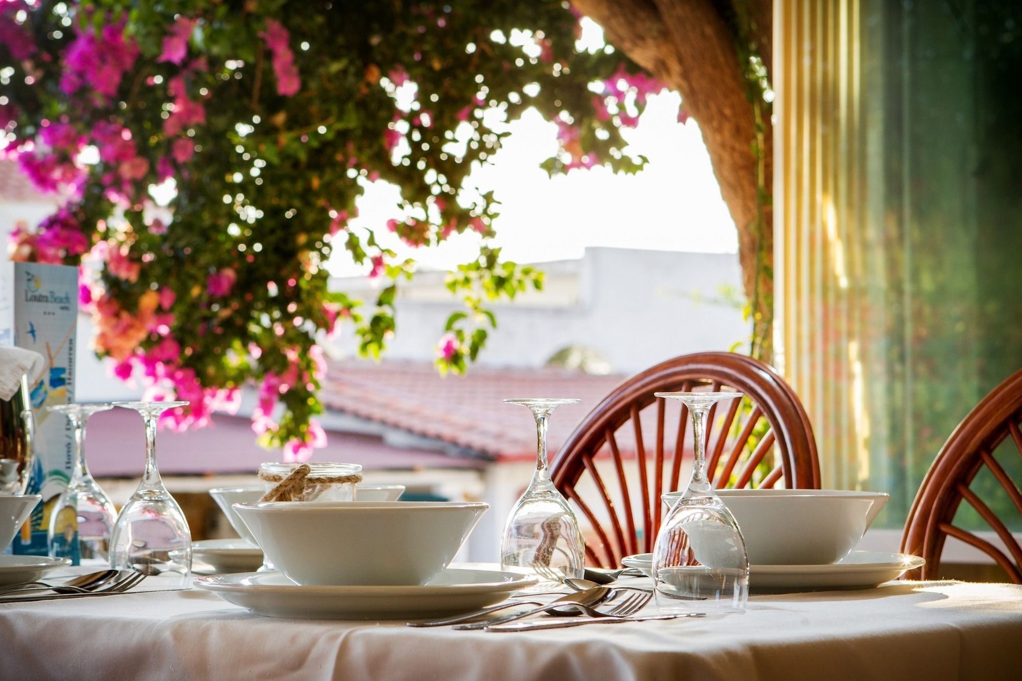 Xenios Loutra Village Beach Hotel 아기아 파라스케비 외부 사진